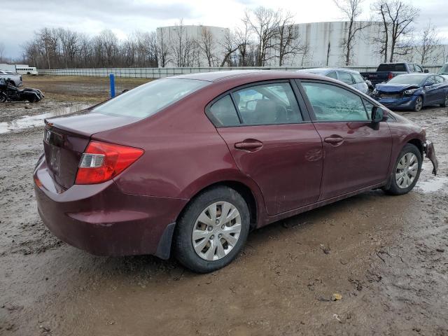 Photo 3 from auction – 2012 HONDA CIVIC LX with VIN 2HGFB2F59CH554738