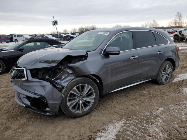 ACURA MDX TECHNO 2017 with VIN 5FRYD4H51HB017335 - Photo from auction
