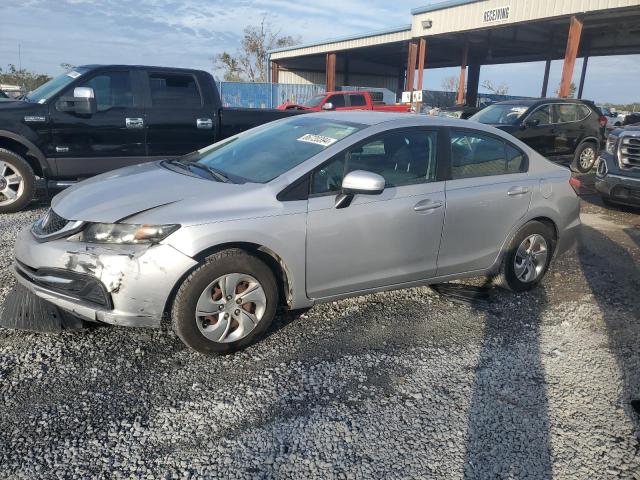 HONDA CIVIC LX 2015 with VIN 19XFB2F59FE087660 - Photo from auction