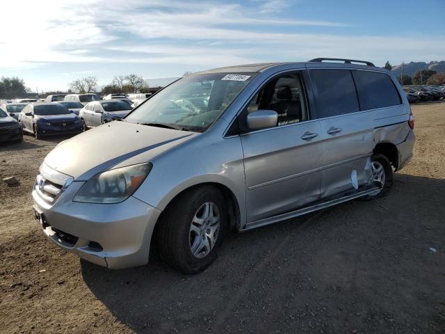 HONDA ODYSSEY EX 2007 with VIN 5FNRL386X7B453045 - Photo from auction