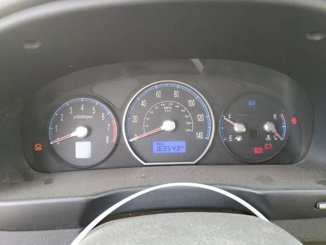 Photo 9 from auction – 2007 HYUNDAI SANTA FE G with VIN 5NMSG73D07H105661