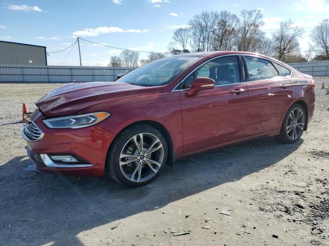 FORD FUSION TIT 2017 with VIN 3FA6P0D94HR120576 - Photo from auction