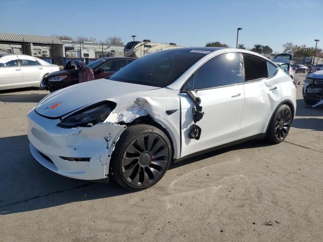 TESLA MODEL Y 2021 with VIN 5YJYGDEF4MF216007 - Photo from auction