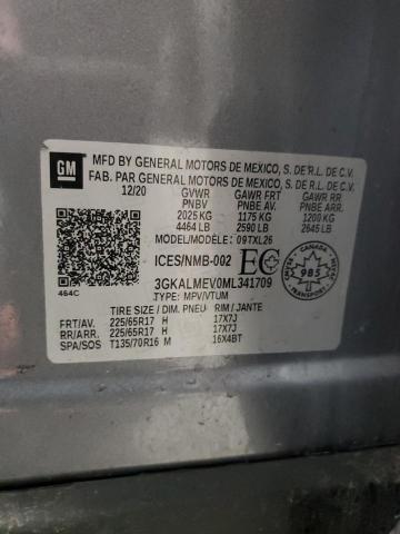 Photo 14 from auction – 2021 GMC TERRAIN SL with VIN 3GKALMEV0ML341709