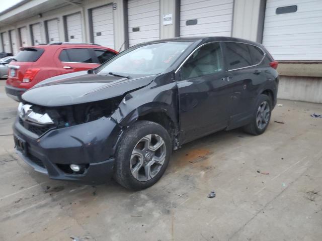 HONDA CR-V EX 2018 with VIN 7FARW2H53JE026097 - Photo from auction