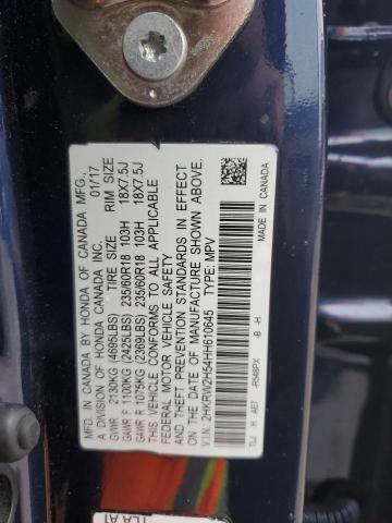 Photo 14 from auction – 2018 HONDA CR-V EXL with VIN 7FARW2H87JE071540