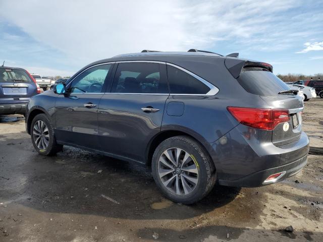 Photo 2 from auction – 2016 ACURA MDX TECHNO with VIN 5FRYD4H48GB050337