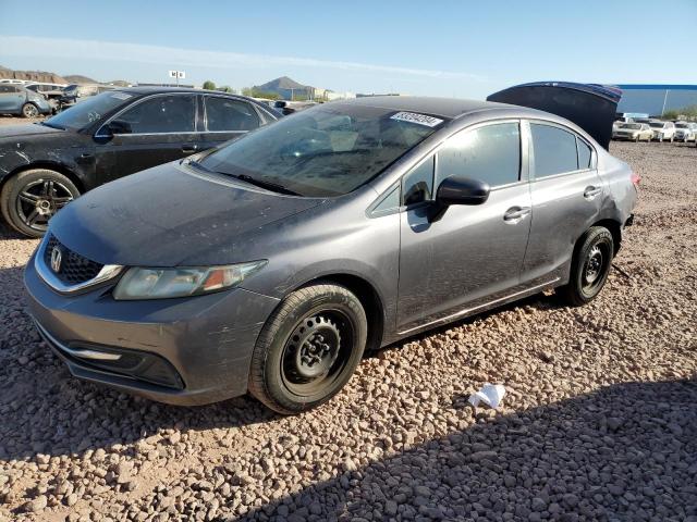 HONDA CIVIC LX 2014 with VIN 19XFB2F56EE050550 - Photo from auction