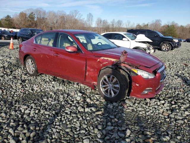 Photo 4 from auction – 2014 INFINITI Q50 BASE with VIN JN1BV7AR5EM698639