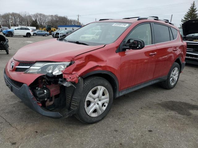 TOYOTA RAV4 LE 2015 with VIN JTMBFREV5FD143544 - Photo from auction