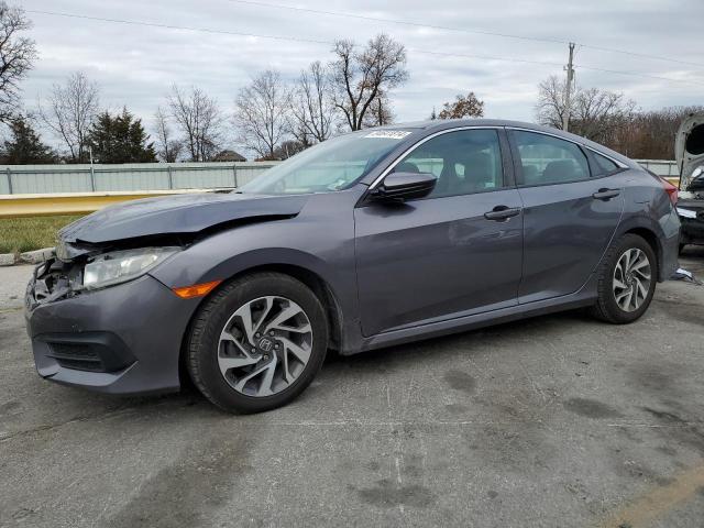 HONDA CIVIC EX 2018 with VIN 19XFC2F7XJE040922 - Photo from auction