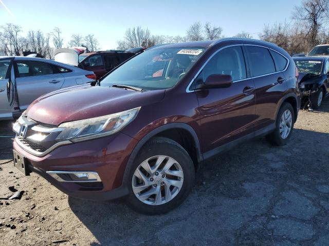 HONDA CR-V EXL 2016 with VIN 2HKRM4H77GH715052 - Photo from auction