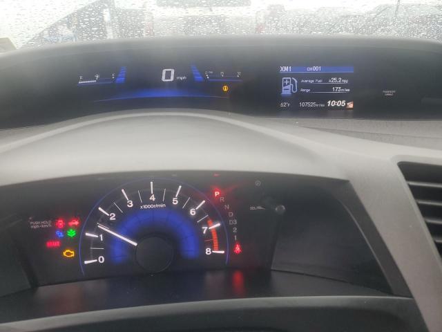Photo 9 from auction – 2012 HONDA CIVIC EXL with VIN 2HGFB2F99CH510791