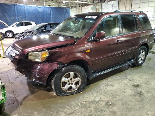 HONDA PILOT EXL 2007 with VIN 2HKYF18547H518732 - Photo from auction