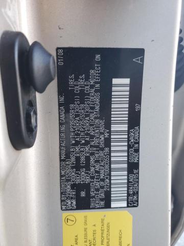 Photo 14 from auction – 2008 LEXUS RX 350 with VIN 2T2GK31U08C055198
