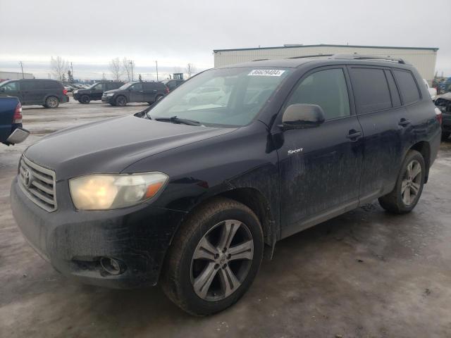 TOYOTA HIGHLANDER 2008 with VIN JTEES43A582019019 - Photo from auction