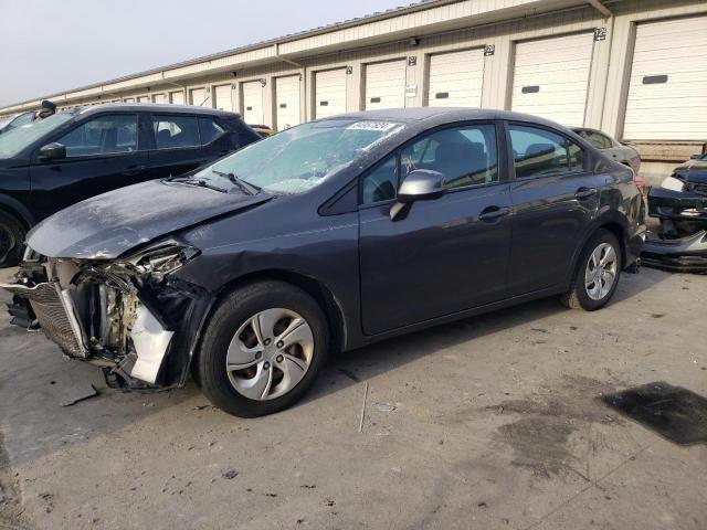 HONDA CIVIC LX 2013 with VIN 2HGFB2F58DH587831 - Photo from auction