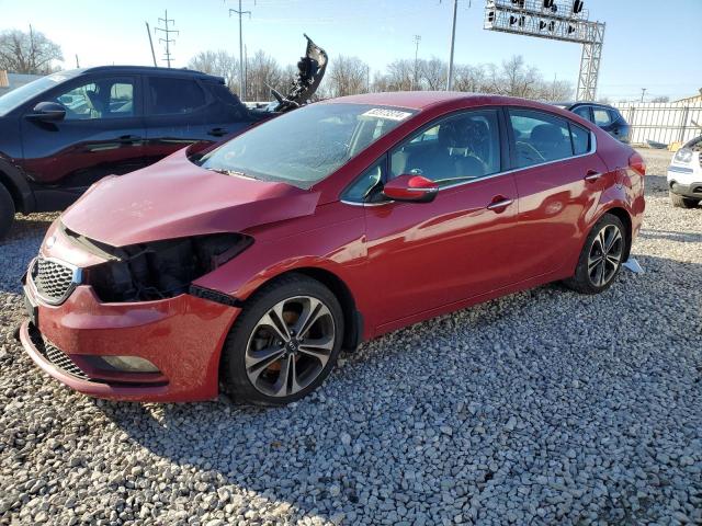 KIA FORTE EX 2014 with VIN KNAFX4A87E5147666 - Photo from auction