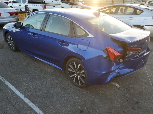 Photo 2 from auction – 2022 HONDA CIVIC EX with VIN 2HGFE1F71NH307655