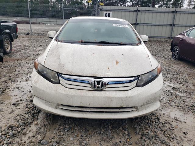 Снимка 5 от търг – 2012 HONDA CIVIC HYBR с VIN JHMFB4F29CS007833