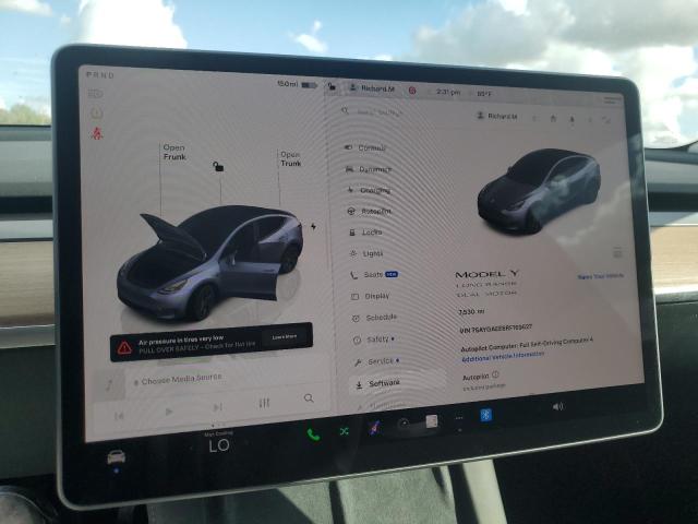Photo 9 from auction – 2024 TESLA MODEL Y with VIN 7SAYGAEE6RF169627