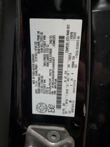 Photo 14 from auction – 2015 FORD ESCAPE SE with VIN 1FMCU9GX9FUA69307