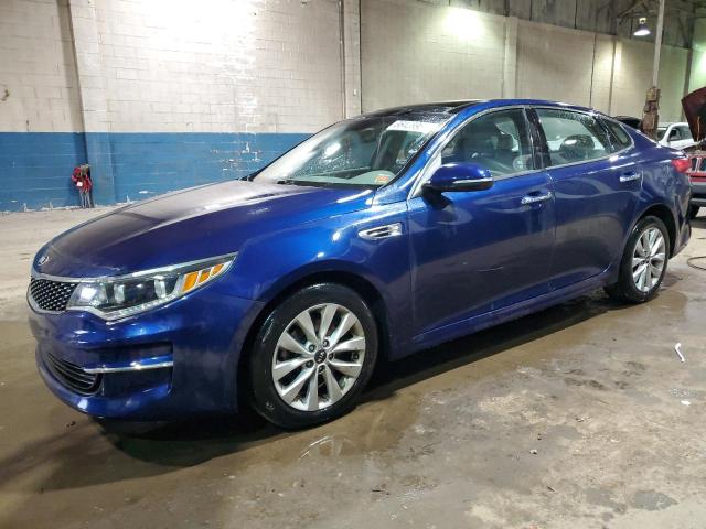 KIA OPTIMA EX 2016 with VIN 5XXGU4L36GG062088 - Photo from auction