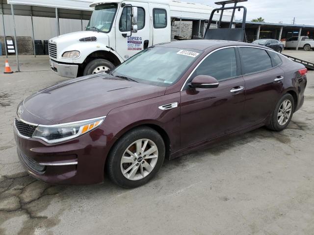 KIA OPTIMA LX 2018 with VIN 5XXGT4L34JG197161 - Photo from auction