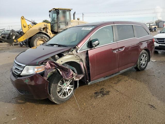 HONDA ODYSSEY EX 2013 with VIN 5FNRL5H65DB082710 - Photo from auction