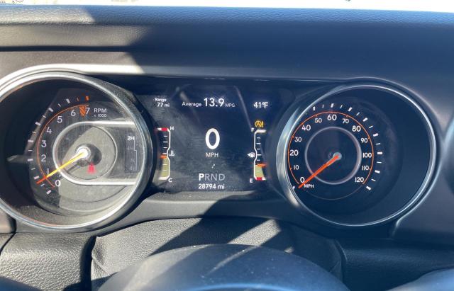 Photo 8 from auction – 2020 JEEP GLADIATOR with VIN 1C6HJTAG0LL131050