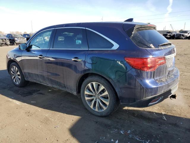 Photo 2 from auction – 2014 ACURA MDX TECHNO with VIN 5FRYD4H49EB009986