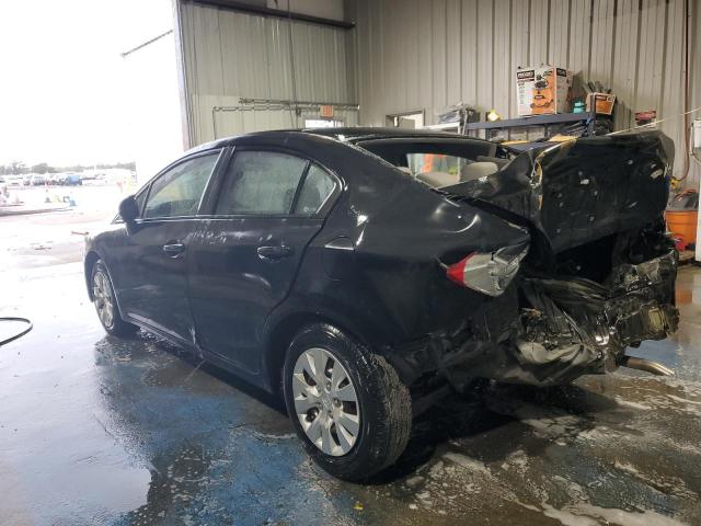 Photo 2 from auction – 2012 HONDA CIVIC LX with VIN 2HGFB2F57CH609722