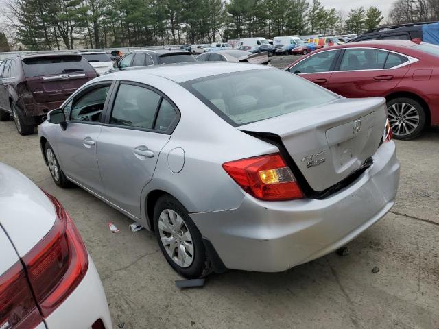 Photo 2 from auction – 2012 HONDA CIVIC LX with VIN 19XFB2F5XCE321039