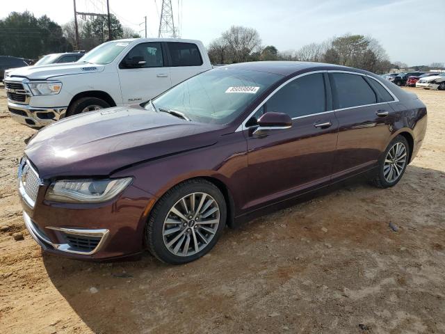 LINCOLN MKZ SELECT 2017 with VIN 3LN6L5CC3HR629828 - Photo from auction