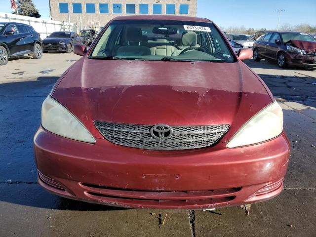 Photo 5 from auction – 2002 TOYOTA CAMRY LE with VIN JTDBE32K220107936