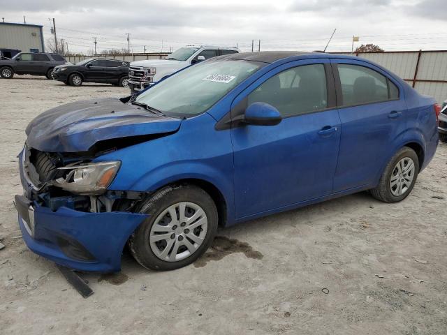 CHEVROLET SONIC LS 2017 with VIN 1G1JB5SH3H4155668 - Photo from auction