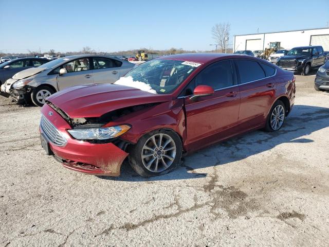 FORD FUSION SE 2017 with VIN 3FA6P0H78HR413339 - Photo from auction