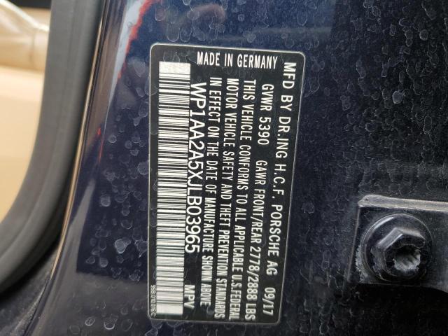 Photo 14 from auction – 2018 PORSCHE MACAN with VIN WP1AA2A5XJLB03965