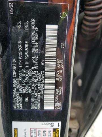 Photo 14 from auction – 2023 LEXUS GX 460 with VIN JTJAM7BX8P5366603