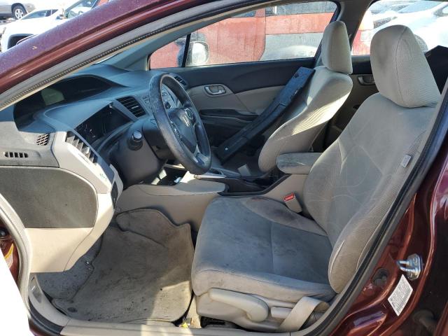 Photo 7 from auction – 2012 HONDA CIVIC LX with VIN 19XFB2F53CE366128
