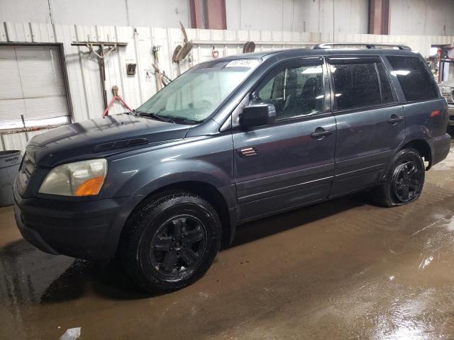 HONDA PILOT EXL 2004 with VIN 5FNYF186X4B005276 - Photo from auction