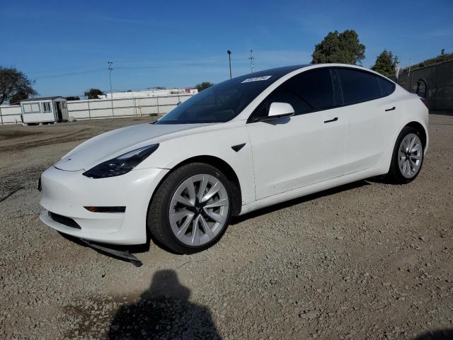 TESLA MODEL 3 2021 with VIN 5YJ3E1EA6MF057008 - Photo from auction
