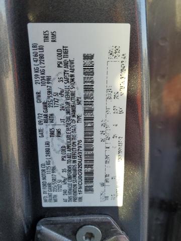 Photo 14 from auction – 2013 FORD ESCAPE SE with VIN 1FMCU0G92DUA97976