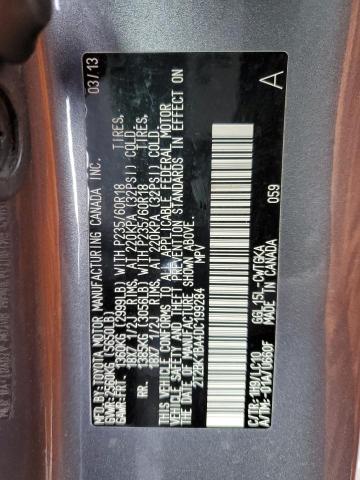 Photo 14 from auction – 2013 LEXUS RX 350 BAS with VIN 2T2BK1BA4DC199284