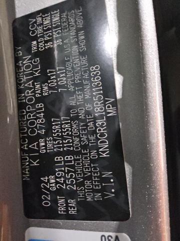 Photo 14 from auction – 2024 KIA NIRO WIND with VIN KNDCR3L18R5113638