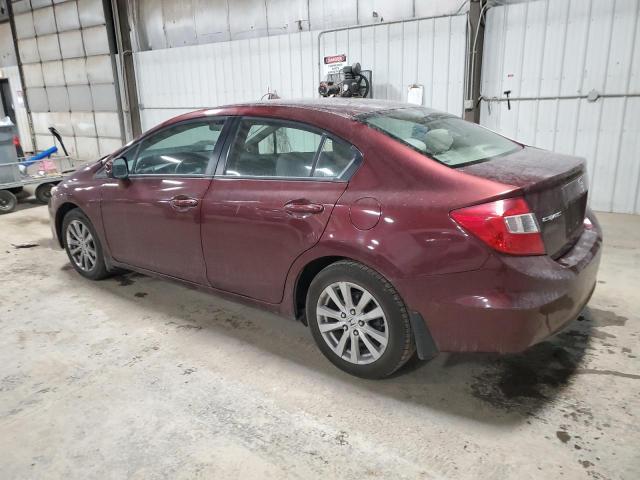 Photo 2 from auction – 2012 HONDA CIVIC EX with VIN 19XFB2F87CE001512