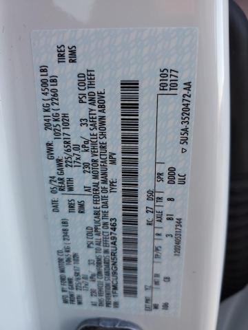 Photo 14 from auction – 2024 FORD ESCAPE ACT with VIN 1FMCU9GN5RUA97463