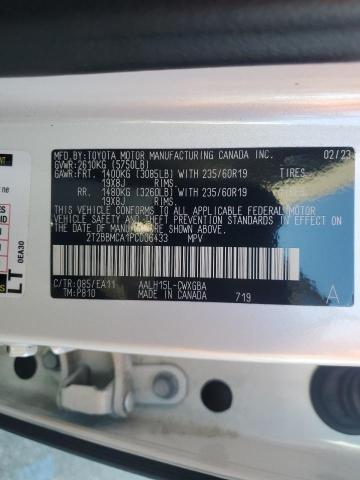 Photo 14 from auction – 2023 LEXUS RX 350H BA with VIN 2T2BBMCA1PC006433