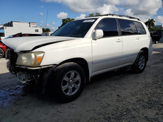 TOYOTA HIGHLANDER 2007 with VIN JTEEP21A370215060 - Photo from auction