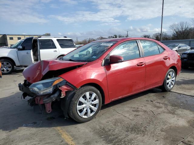 TOYOTA COROLLA L 2015 with VIN 2T1BURHEXFC354690 - Photo from auction
